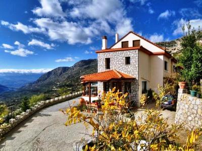 Nefeles Hotel Arachova Buitenkant foto